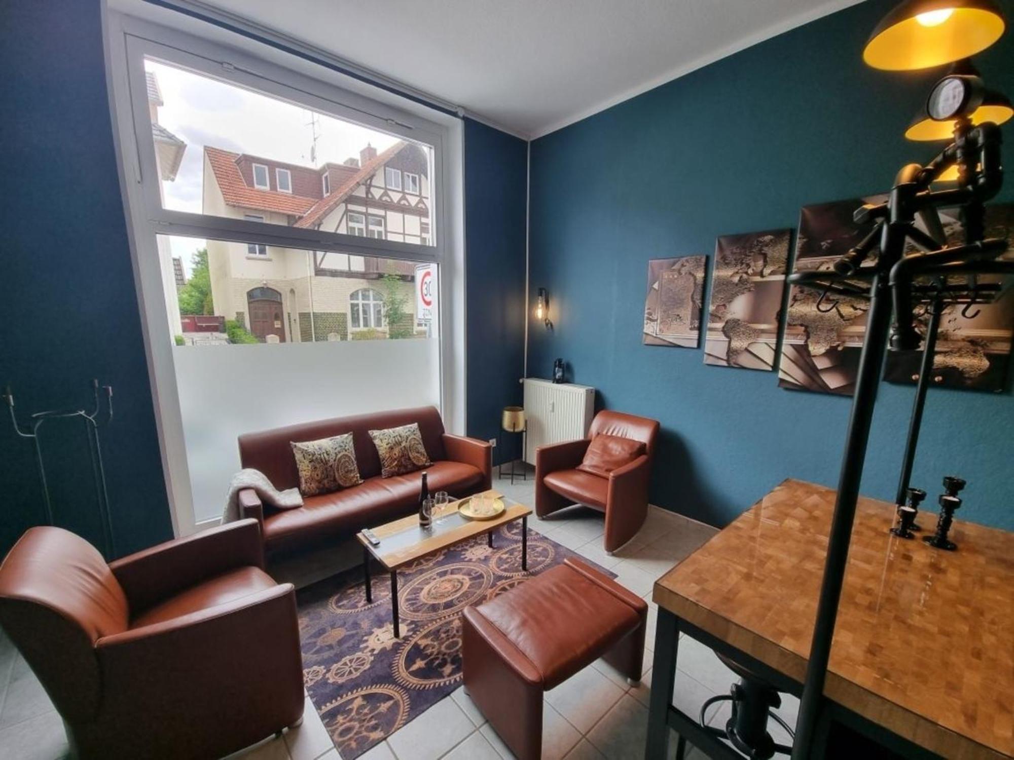 Retroversum Themen-Ferienwohnung Bad Oeynhausen Dış mekan fotoğraf